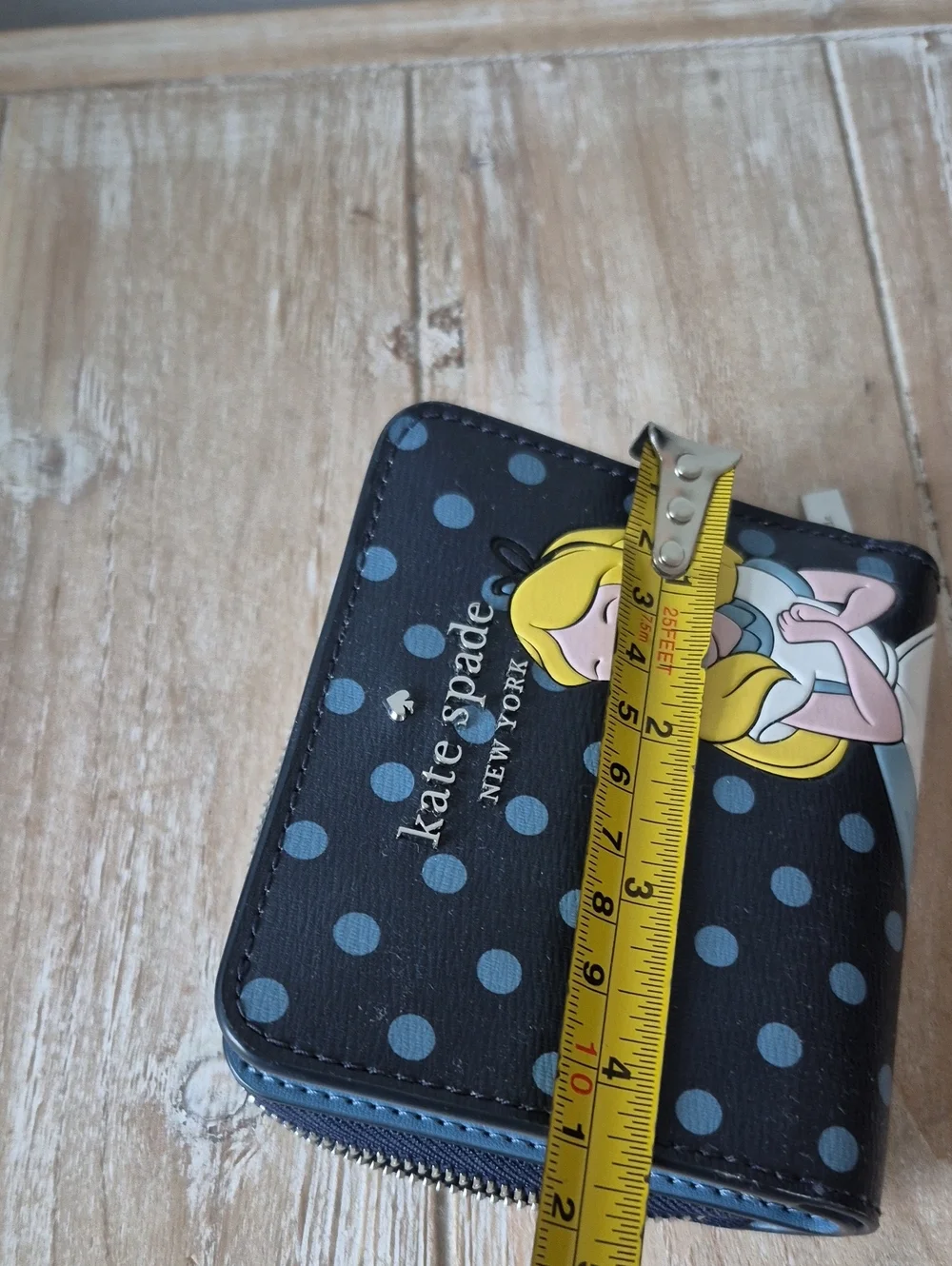 Kate Spade Disney Alice In Wonderland Wallet Blue